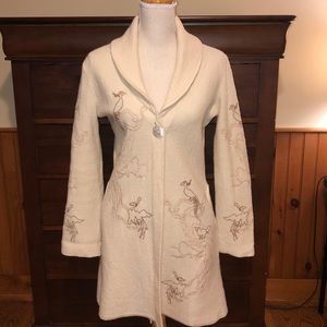 Whitewash Sweater/Coat